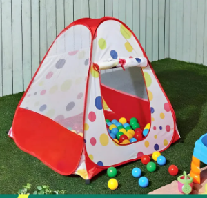 Baby Tent Play House for Kids With 50 pcs plastic balls